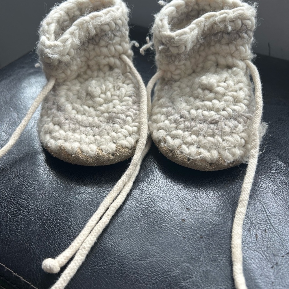 Wool Baby Slippers